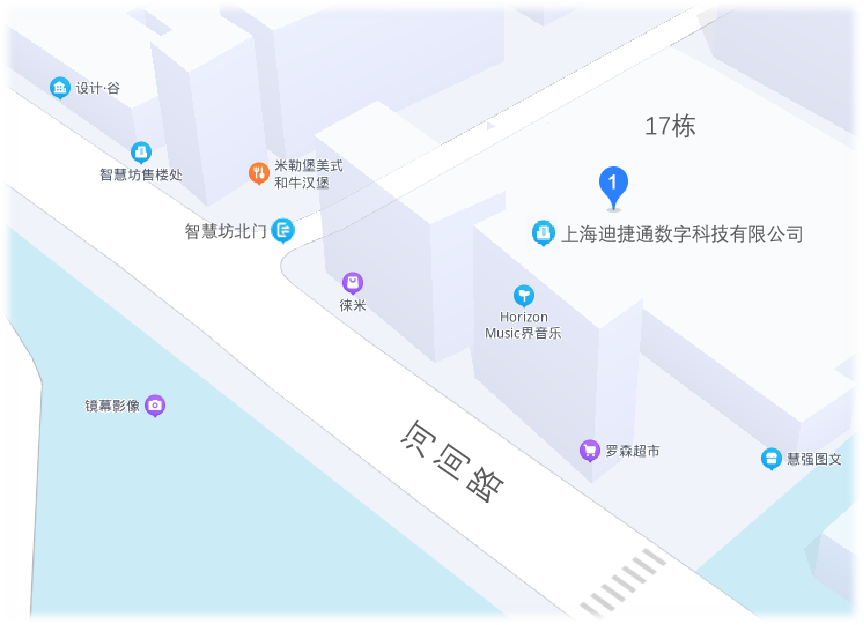 公司地址地图预览